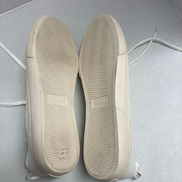 TREAD BY EVERLANE Unisex White Sneakers Female 12.5 Male 10.5 New With Defects - Picture 10 of 10